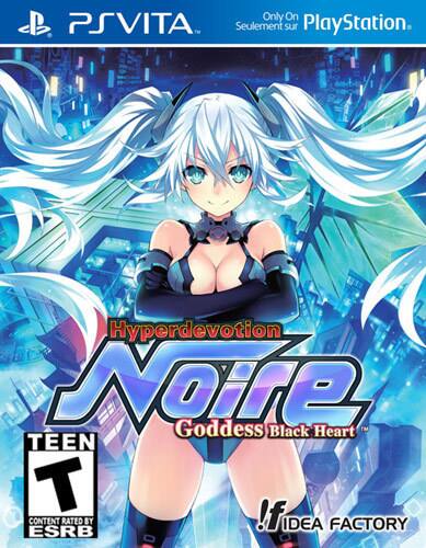 Front. Idea Factory - Hyperdevotion Noire: Goddess Black Heart - Multi.