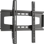 Front. Dynex™ - Fixed TV Wall Mount For Most 26"-40" Flat-Panel TVs - Black.
