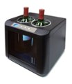 Angle Zoom. Vinotemp - 2-Bottle Thermoelectric Open Wine Cooler - Black.