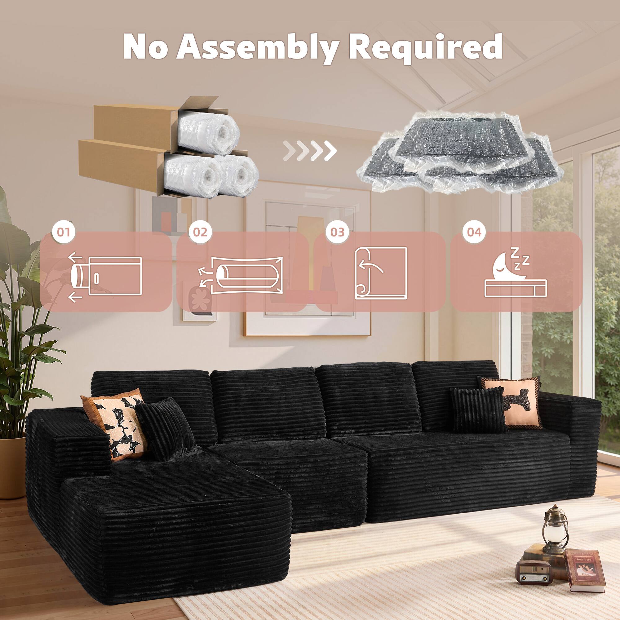 No Assembly Required

01 02 03 04