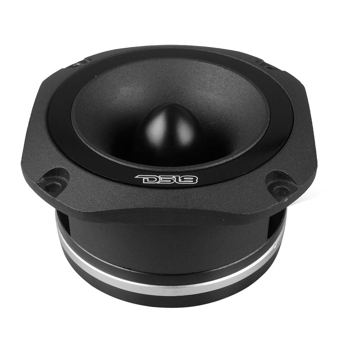 Angle. DS18 Audio - PRO-TW 4" Super Bullet Tweeter, 220W RMS 8-Ohm - Black.