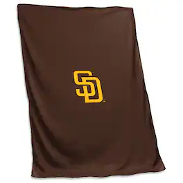 Logo Brands - San Diego Padres 54'' x 84'' Sweatshirt Blanket - Multicolor