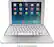 Front. ZAGG - ZAGGfolio Bluetooth Keyboard Folio Case for Apple® iPad® Air 2 - White.