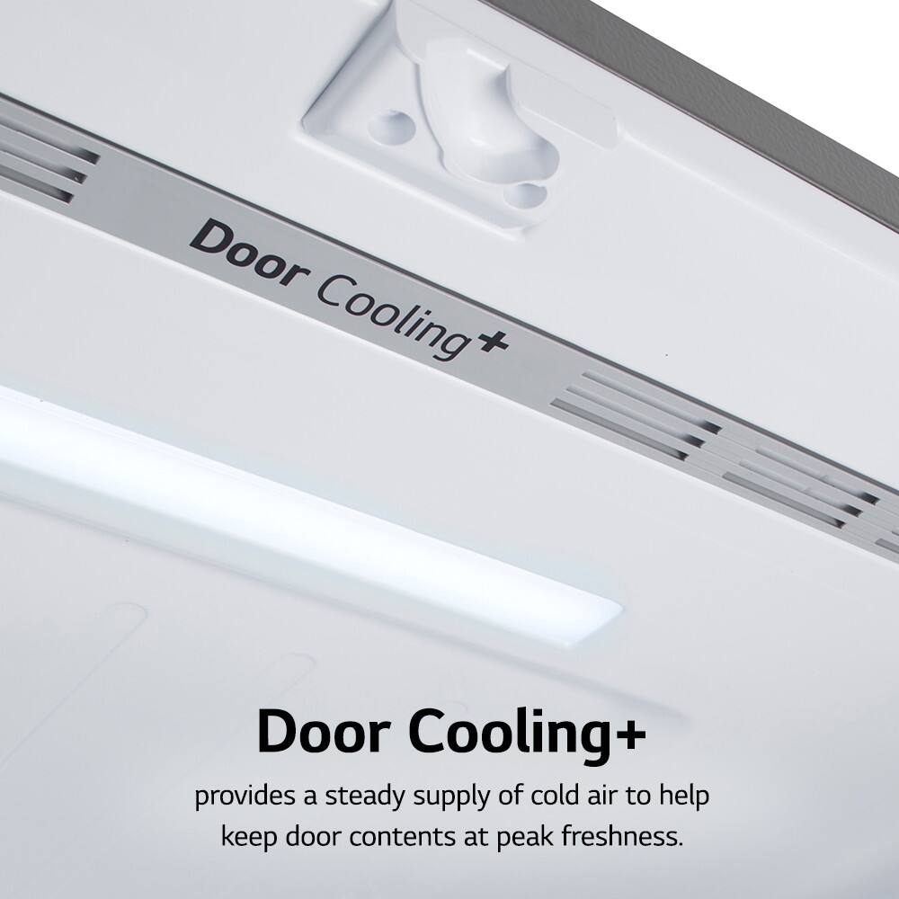 Door Cooling+ provides a steady supply of cold air to help keep door contents at peak freshness.