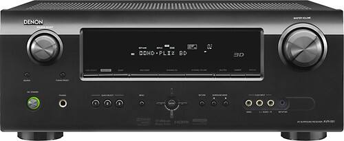 Denon - 600W 5.1-Ch. A/V Home Theater Receiver-Front_Standard