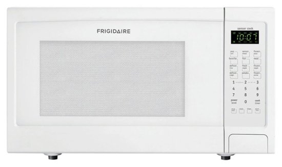 Front Zoom. Frigidaire - 1.6 Cu. Ft. Built-In Microwave - White.