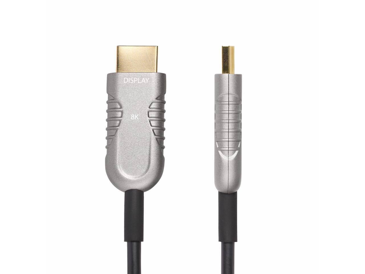 Alt View 1. StarTech.com - Startech 30ft HDMI 2.1 Hybrid Active Optical Cable, CMP, Plenum Rated.