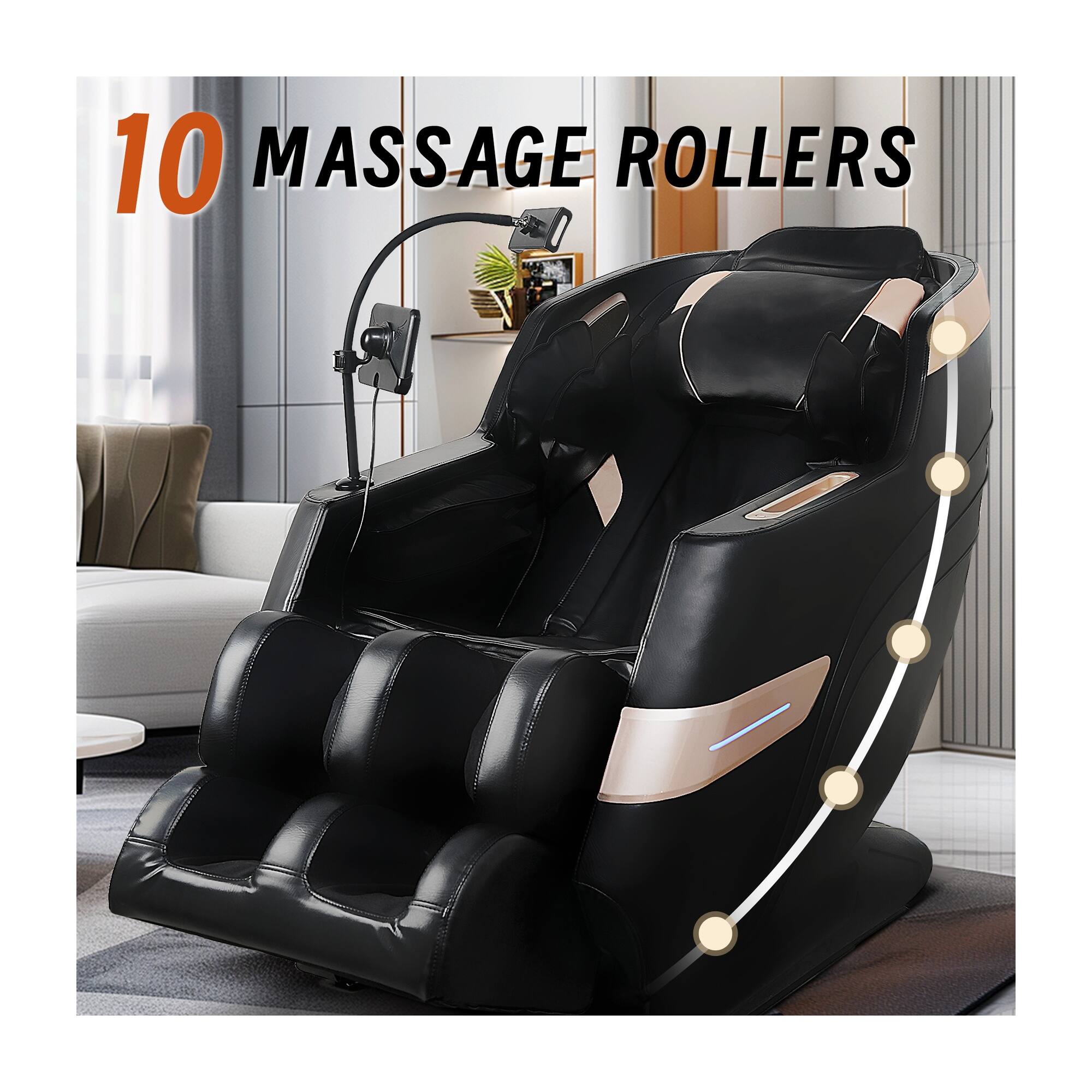 10 MASSAGE ROLLERS