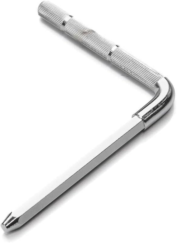 Angle. Gibraltar Hardware - Hex L-Rod Mounting Arm, 12mm Diameter with 3 5" Hex Mounting Area and Knurled Section for Secure Clamping.