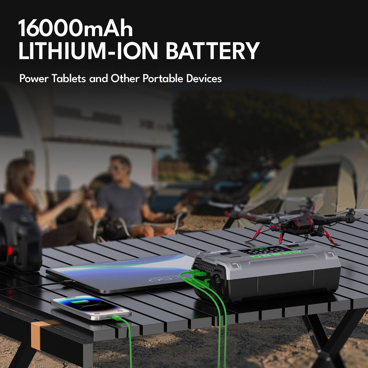 16000mAh LITHIUM-ION BATTERY Power Tablets and Other Portable Devices - RS B9