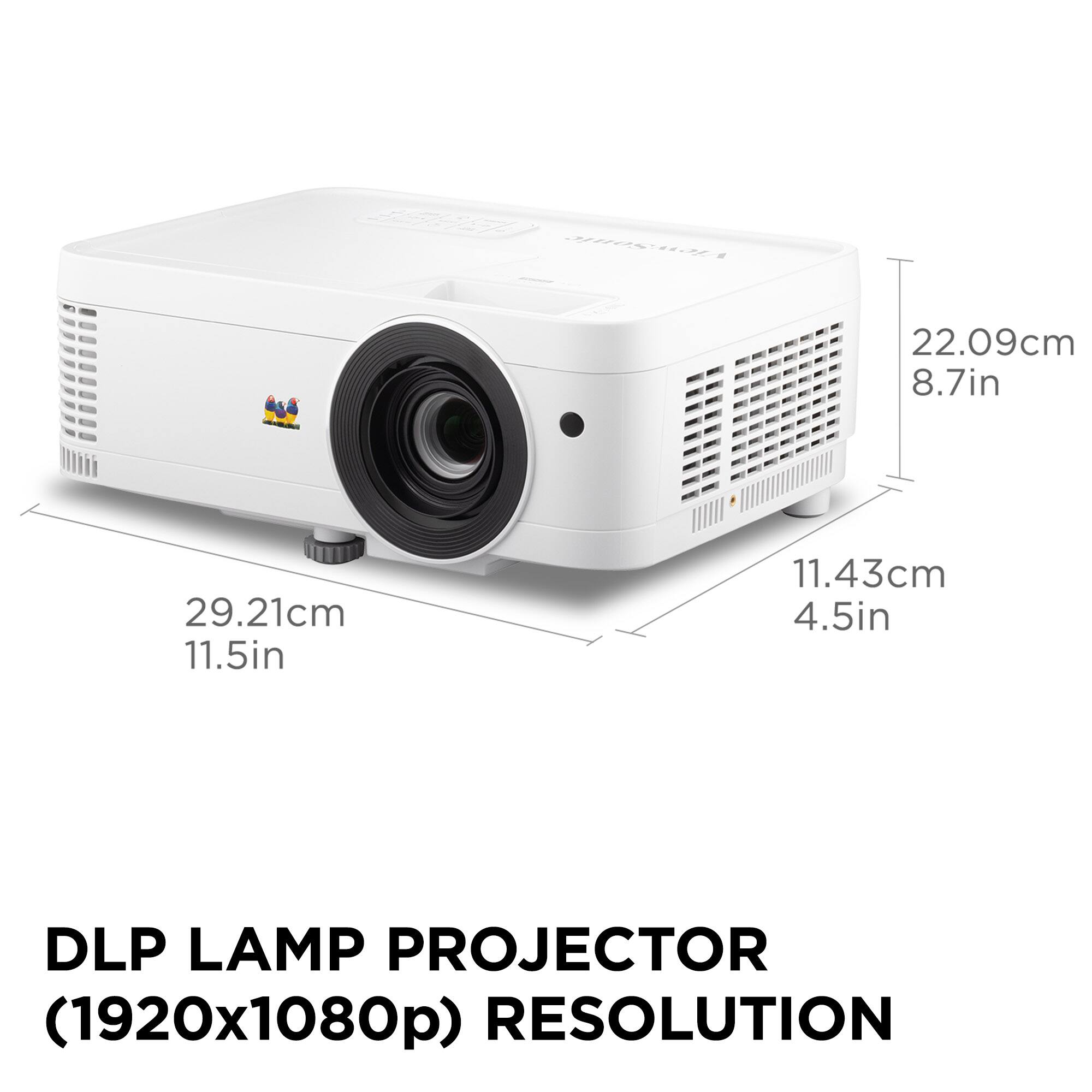 DLP Lamp Projector (1920x1080p) Resolution