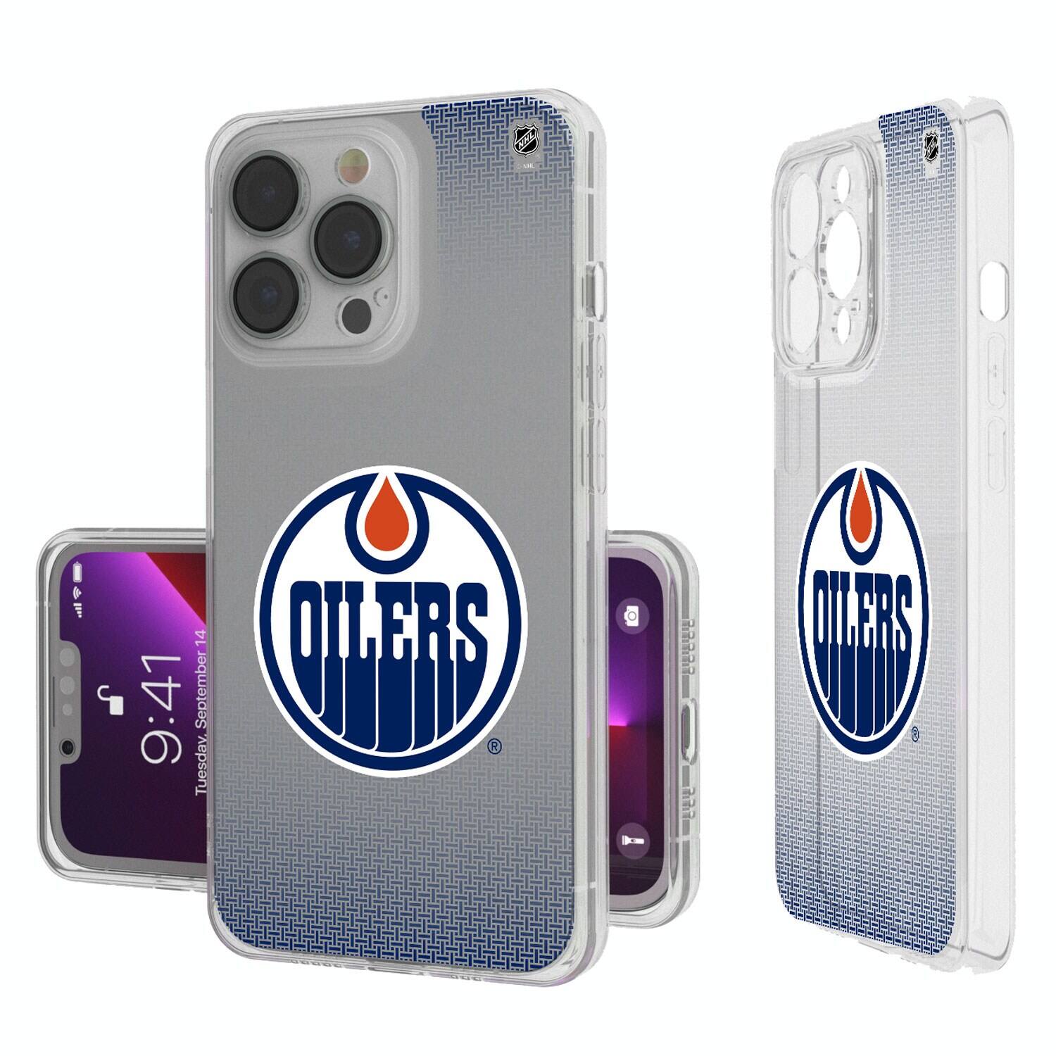 Keyscaper - NHL - Edmonton Oilers Linen Logo iPhone Clear Case - 13 Pro - Multicolor price history on PriceWatchPro