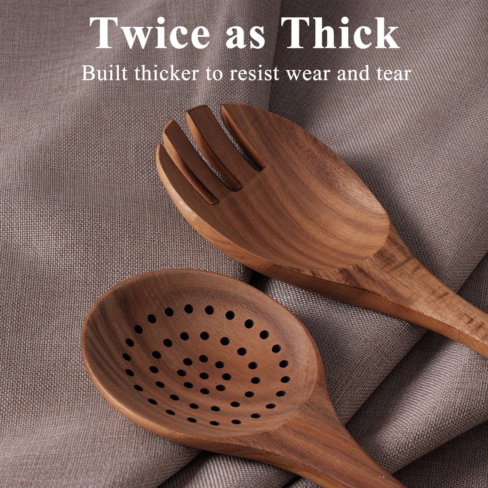 Twice as Thick  
Built thicker to resist wear and tear