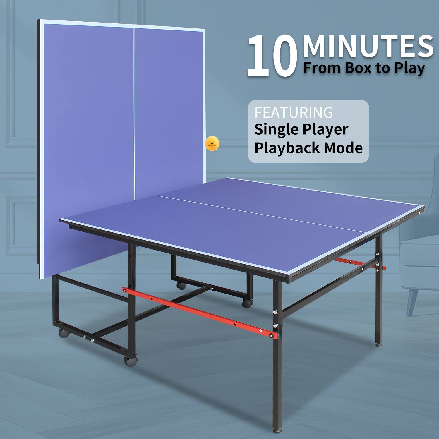 10 MINUTES From Box to Play  
FEATURING Single Player Playback Mode