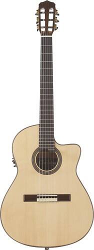 Front Standard. Cordoba - Fusion 12 6-String Full-Size Soft-Cutaway Acoustic/Electric Hybrid Guitar - Natural.