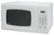 Front Zoom. Magic Chef - 0.9 Cu. Ft. Compact Microwave - White.