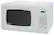 Front. Magic Chef - 0.9 Cu. Ft. Compact Microwave - White.