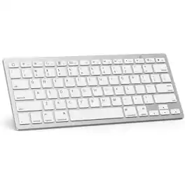RTMB - Bluetooth Keyboard for iPad – Compatible, Wireless - White