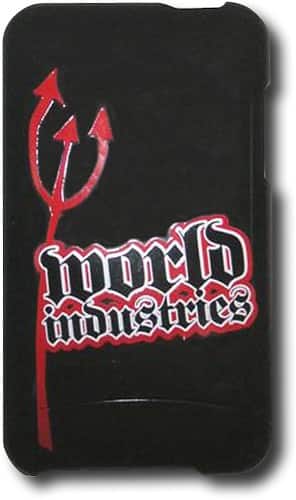 Front Standard. World Industries - Case for 2nd-Generation Apple® iPod® touch - Black.