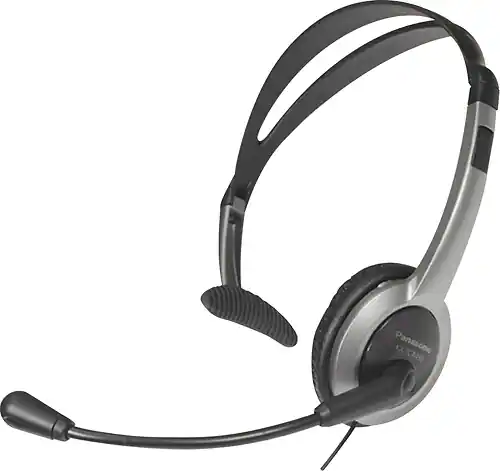 Panasonic Headset Black KX TCA430 Best Buy