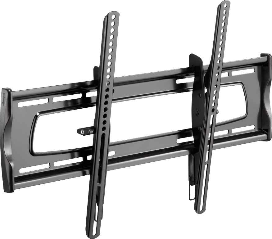 Angle View: Rocketfish™ - Tilting TV Wall Mount for Most 32"-90" TVs - Black