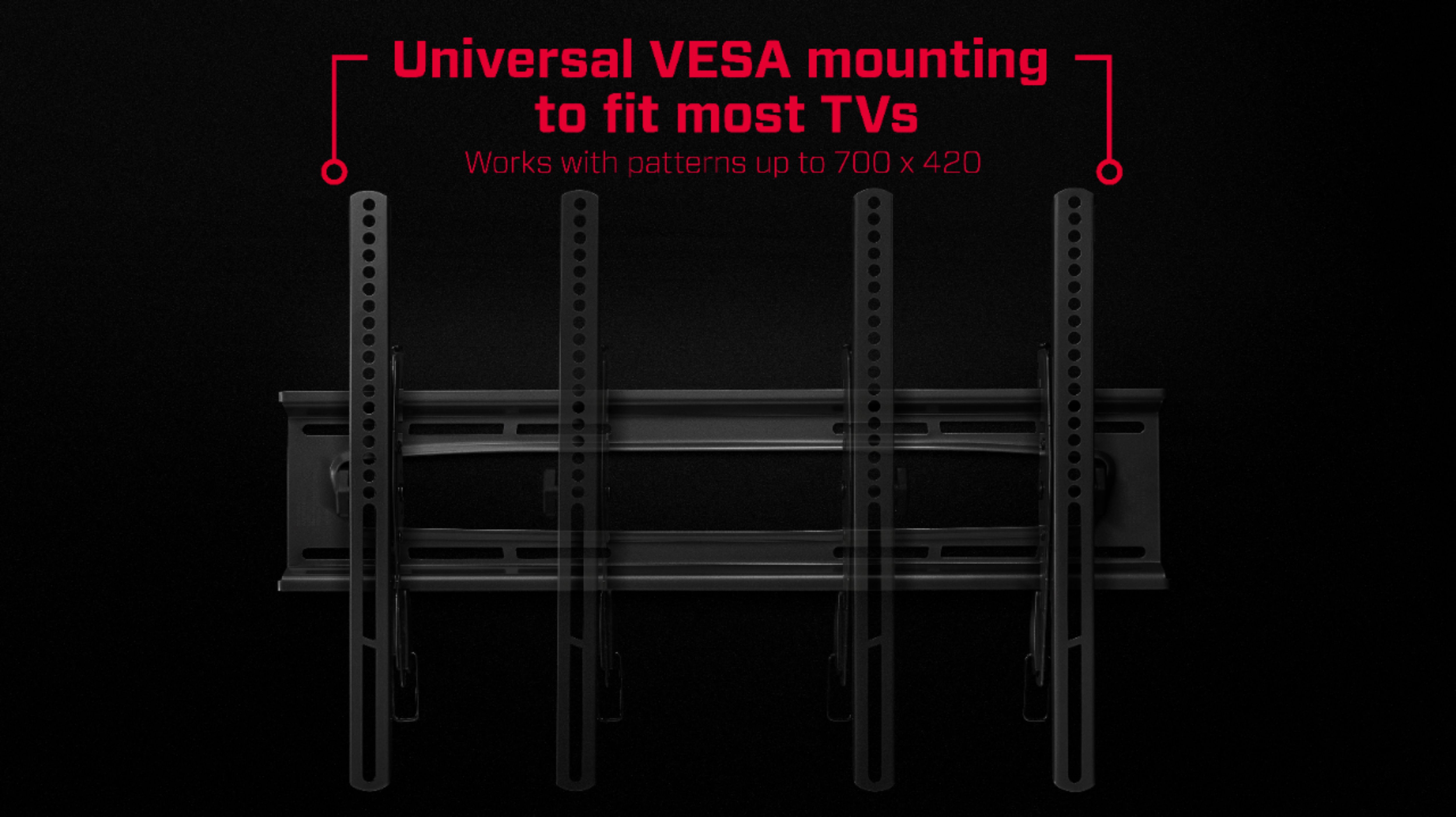 TAHA TV Wall Bracket Mount Mounting Tilt for Most 14-49 Inch LED LCD OLED Plasma TVs MAX VESA 200x200mm upto 40kg TV