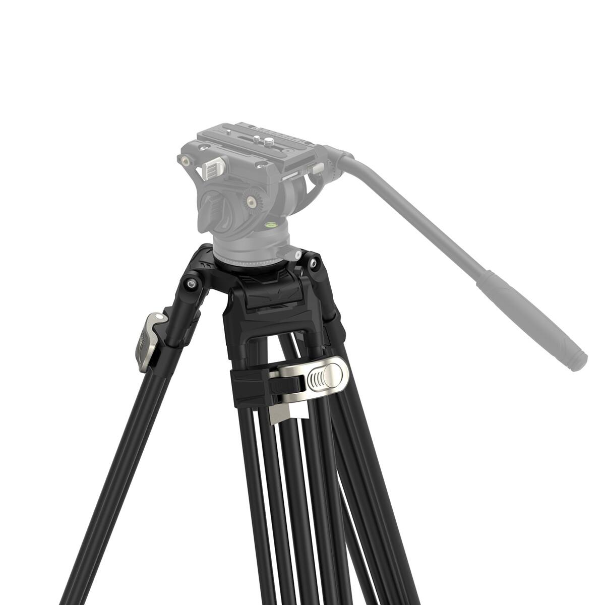 Alt View 2. Smallrig - SmallRig AD-80 2-Section FreeBlazer Heavy-Duty Aluminum Alloy Tripod with 75mm Bowl.