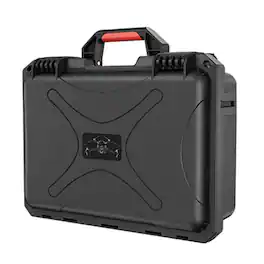 StartRC - Waterproof Case for DJI Mini 4 Pro Fly More Combo (Black/Red)