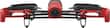 Parrot - Bebop Drone - Red - Larger Front