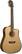 Front Standard. Washburn - 6-String Full-Size Dreadnought Acoustic/Electric Guitar - Natural.