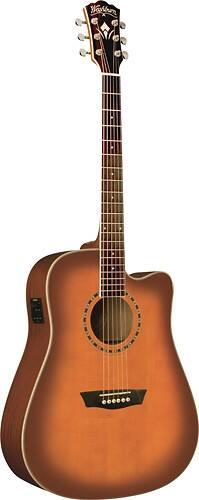 Best Buy: Washburn WD10 Series 6-String Full-Size Acoustic/Electric ...