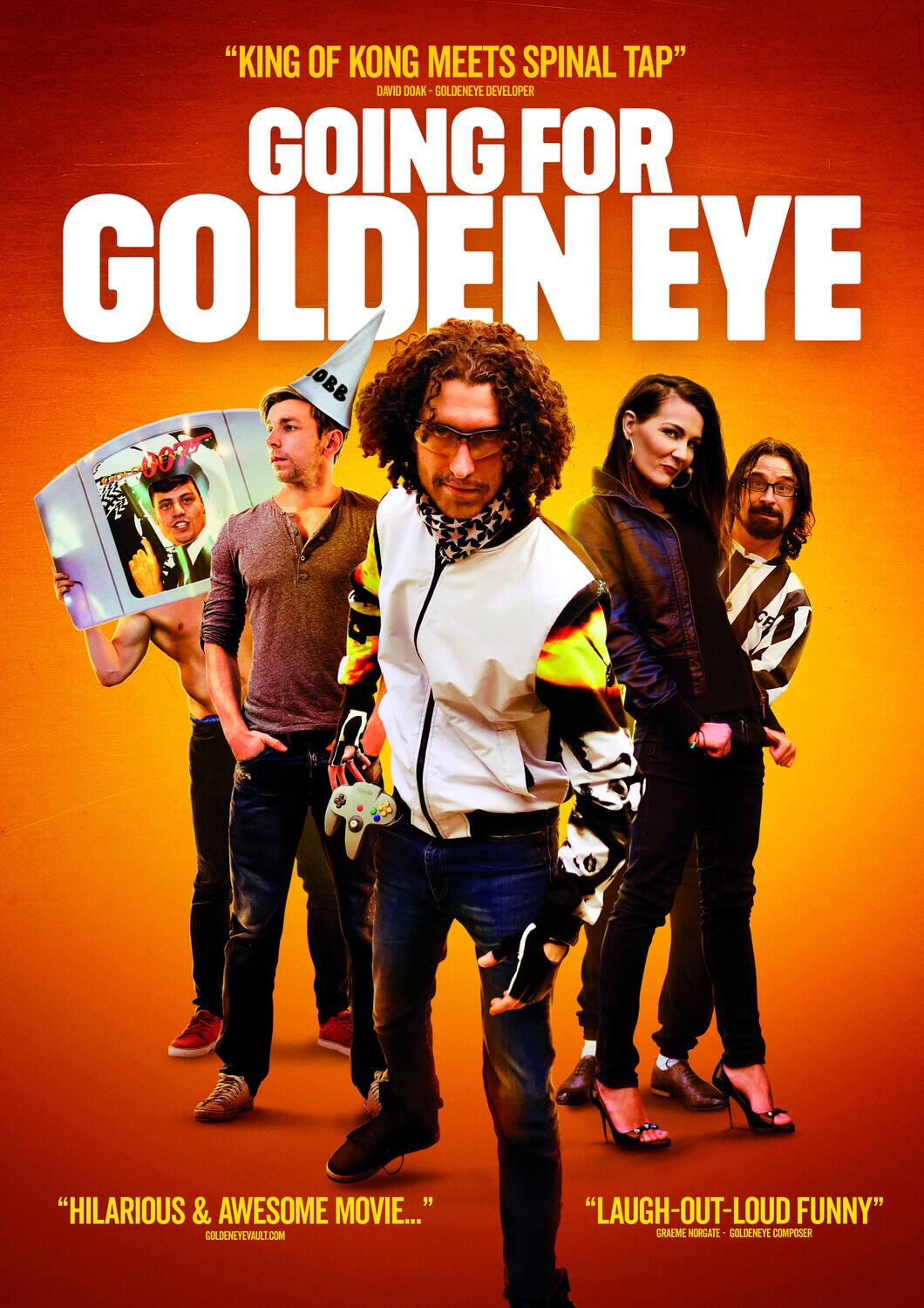 Front. Going For Golden Eye   - DVD.
