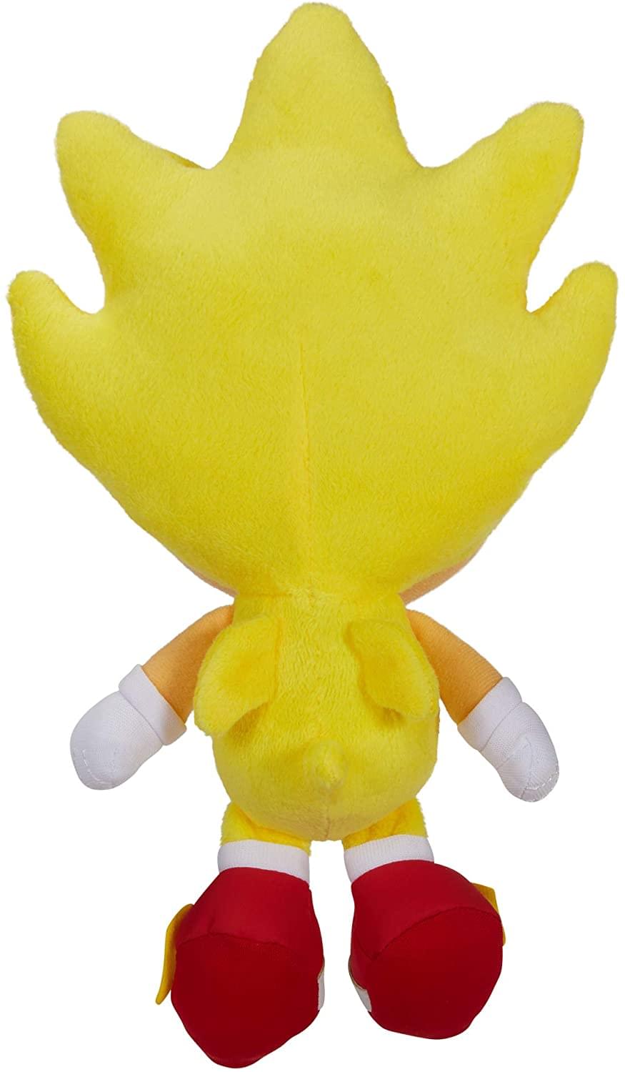 Alt View 1. Jakks Pacific - Sonic the Hedgehog 7 Inch Character Plush | Super Sonic - Yellow.