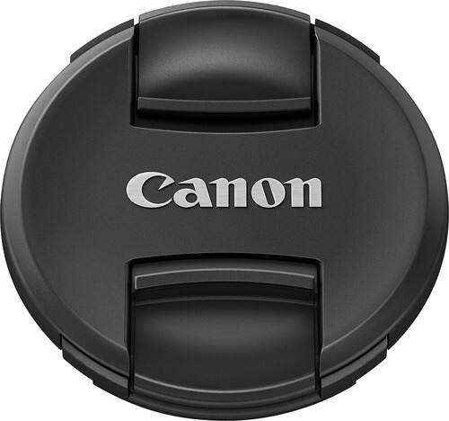 Canon - E-82 II Lens Cap - Black - Angle