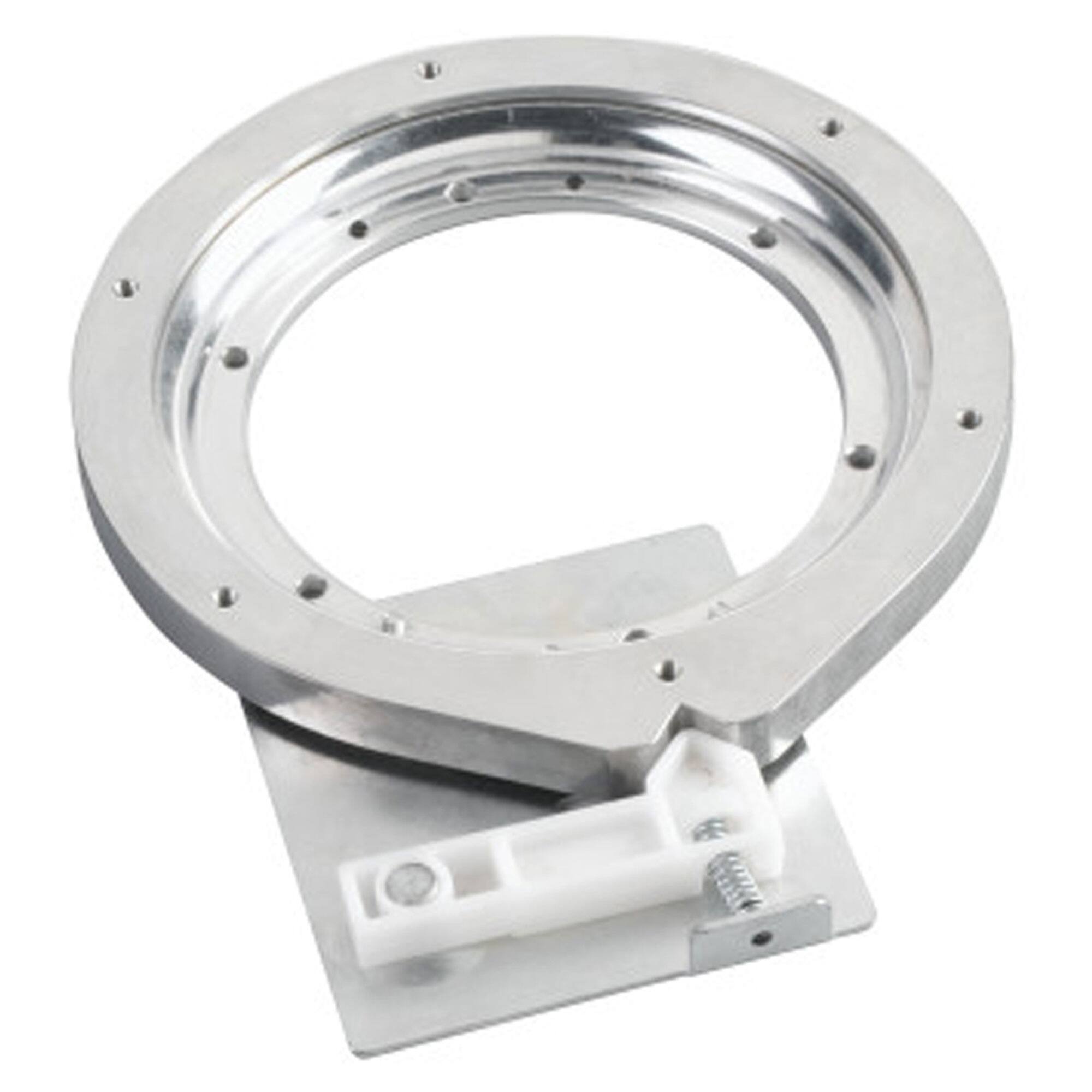 Alt View 6. Rev-A-Shelf - Rev-A-Shelf 28" Lazy Susan Kidney-Shaped 1-Shelf Swivel Bearings, 4WLS401-28-BS52 - Natural.