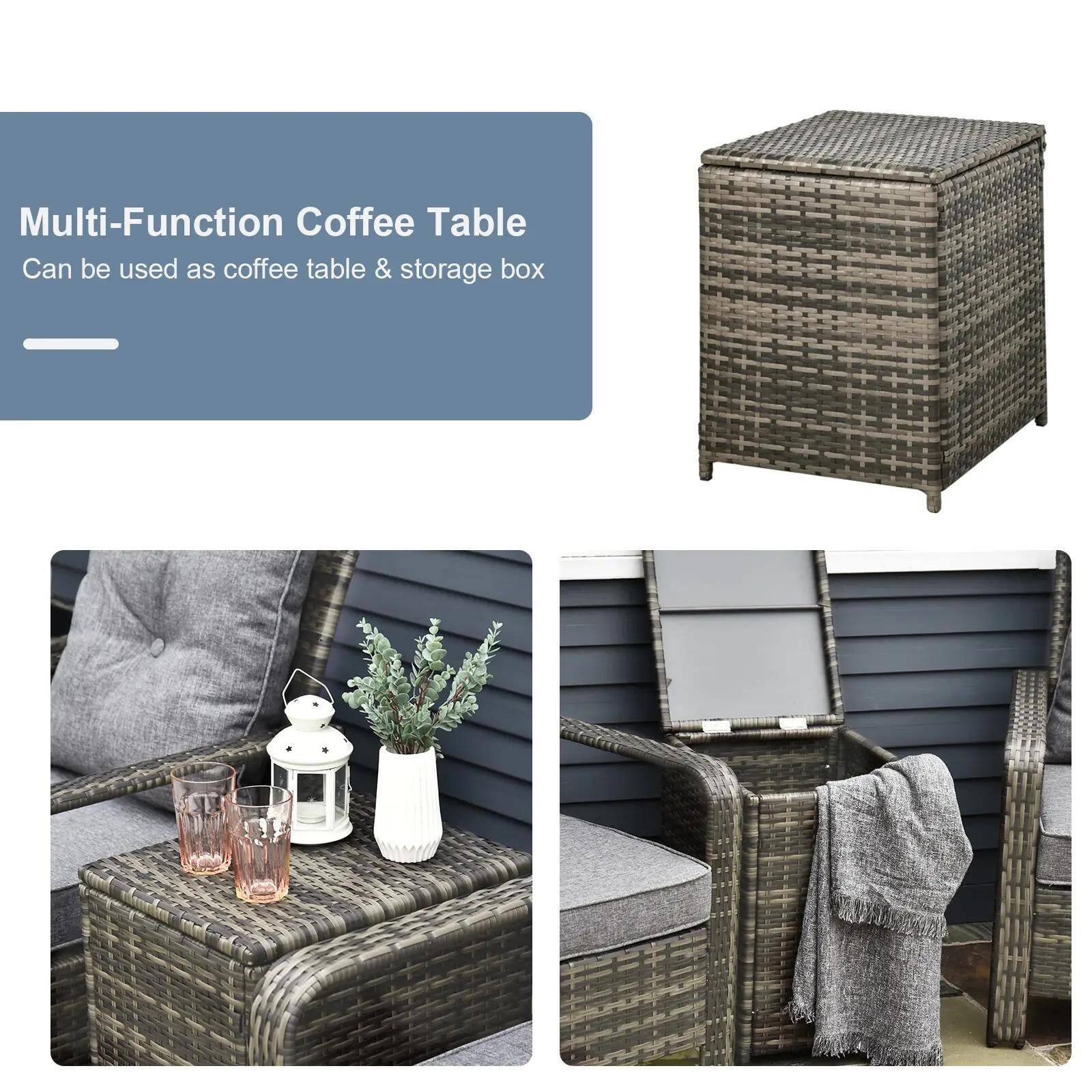 Multi-Function Coffee Table
Can be used as coffee table & storage box
