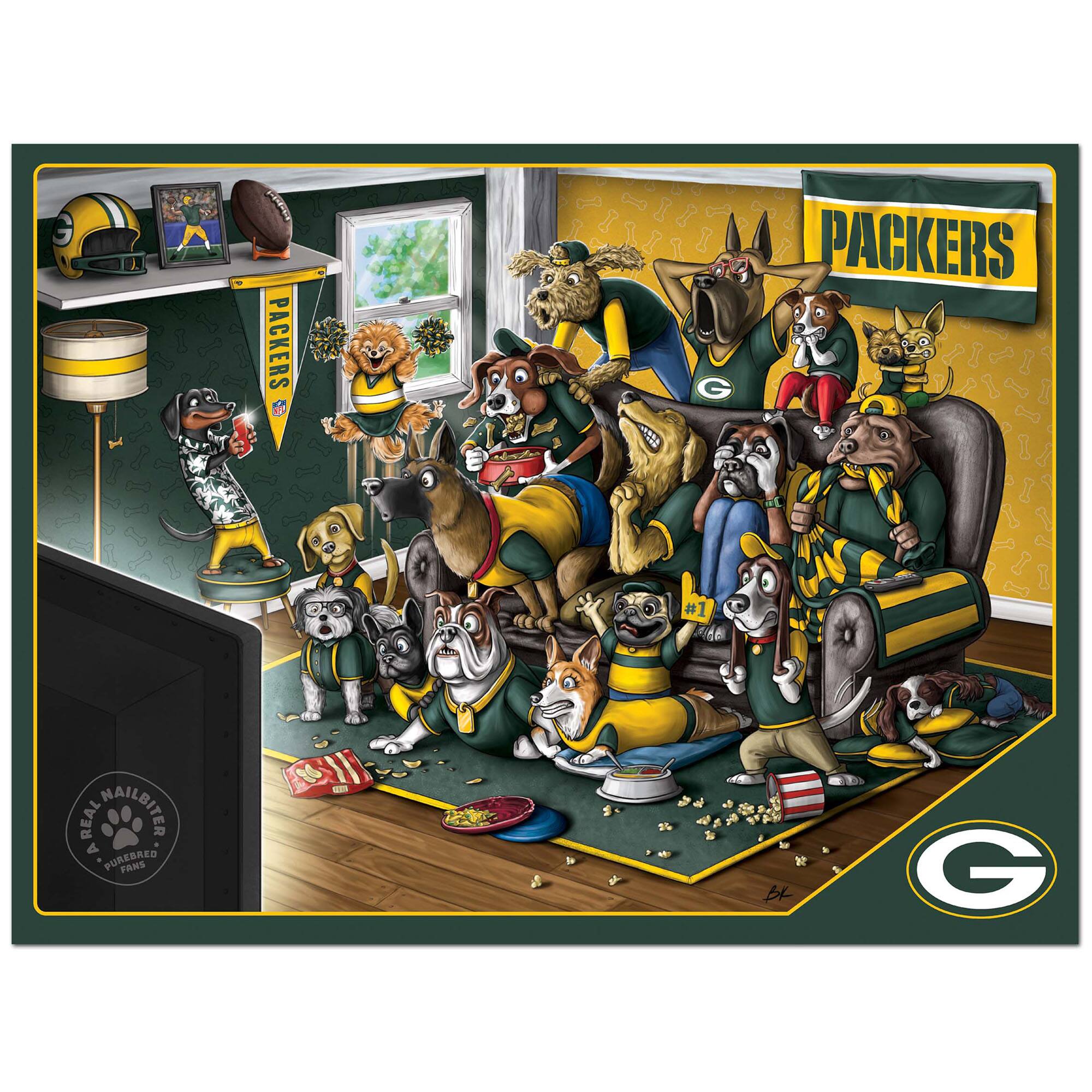 PACKERS G PACKERS #1 S10 REAL NAILBITER A PUREBRED FANS M0S G

AREAL NAILBITER
PUREBRED FANS