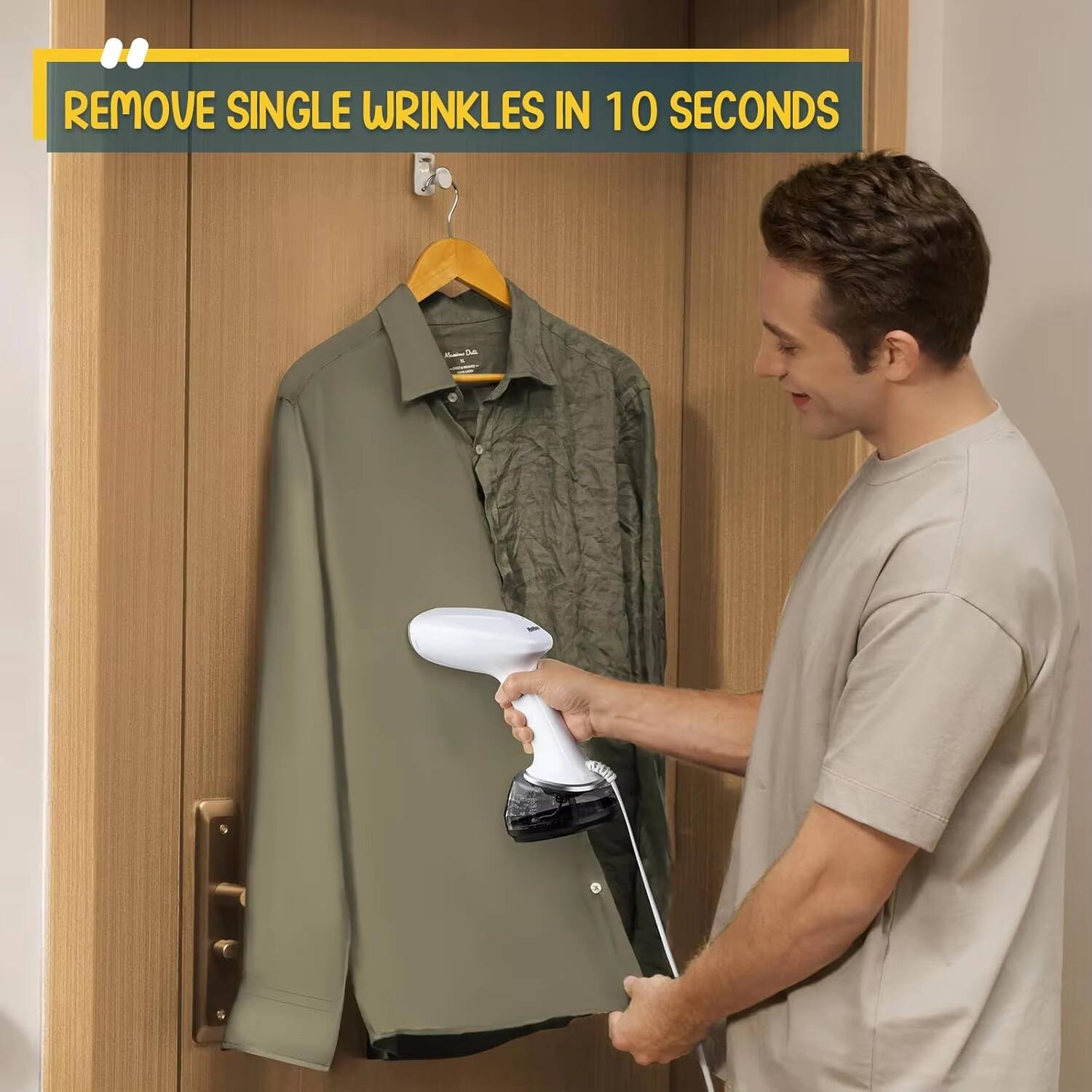 REMOVE SINGLE WRINKLES IN 10 SECONDS