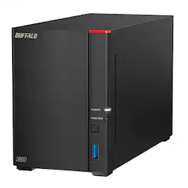 Buffalo - LinkStation 720D 8TB Storage System - Hexa-core (6 Core) 1.30 GHz - Serial ATA/600 Controller - RAID Supported - Black