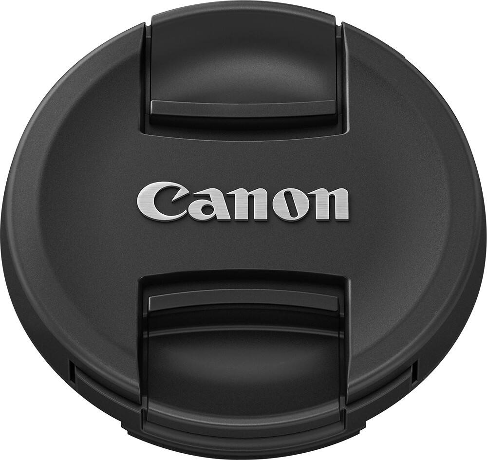 Angle. Canon - E-58 II Lens Cap - Black.