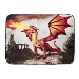 Shavel Home Products - Shavel Hi Pile High Quality Luxurious And Incredibly Soft Warm Snuggly Throw Jumbo 60x80" - Dragon