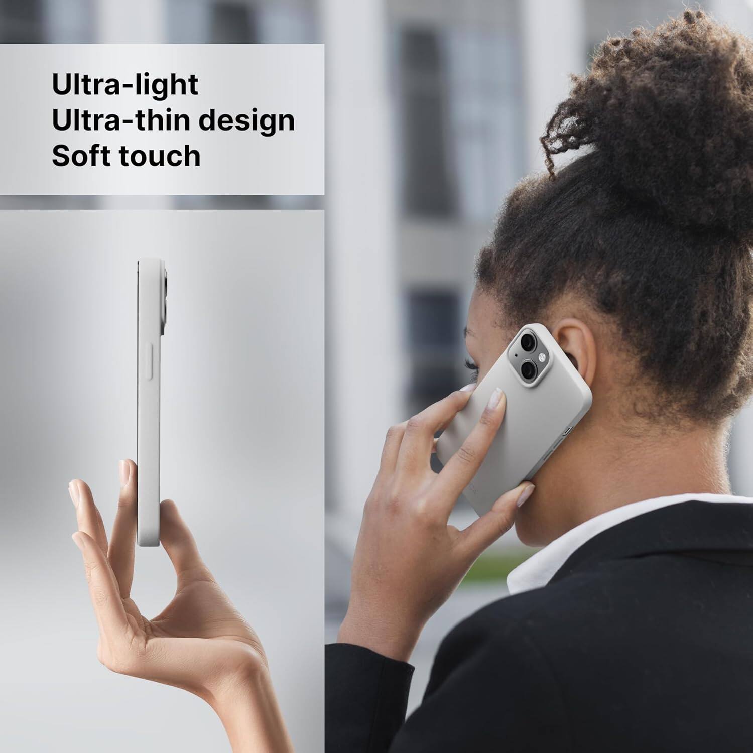 Ultra-light, Ultra-thin design, Soft touch.