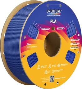 Overture - 1.75 mm PLA 3D Printer Filament - Blue