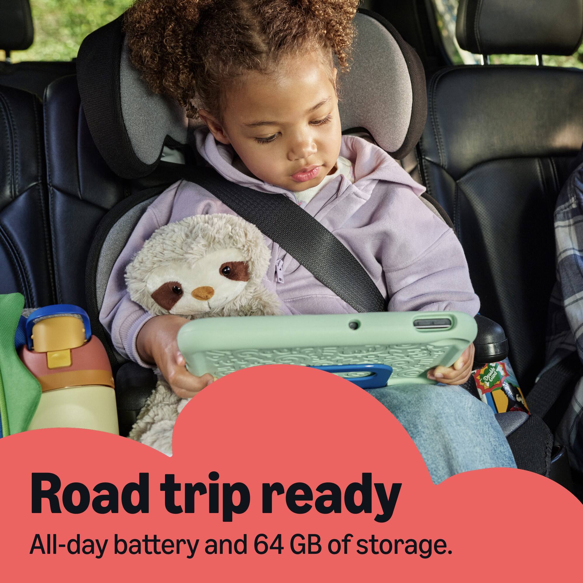Doable  
Road trip ready  
All-day battery and 64 GB of storage.