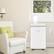 Alt View 18. Keystone - 450 Sq. Ft. Portable Air Conditioner with Heat - White.