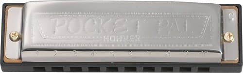 Front Standard. Hohner - Pocket Pal Harmonica.