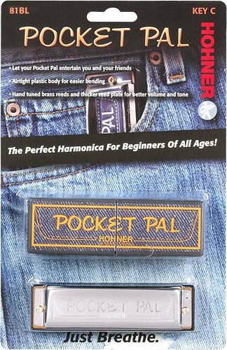Alt View Standard 1. Hohner - Pocket Pal Harmonica.