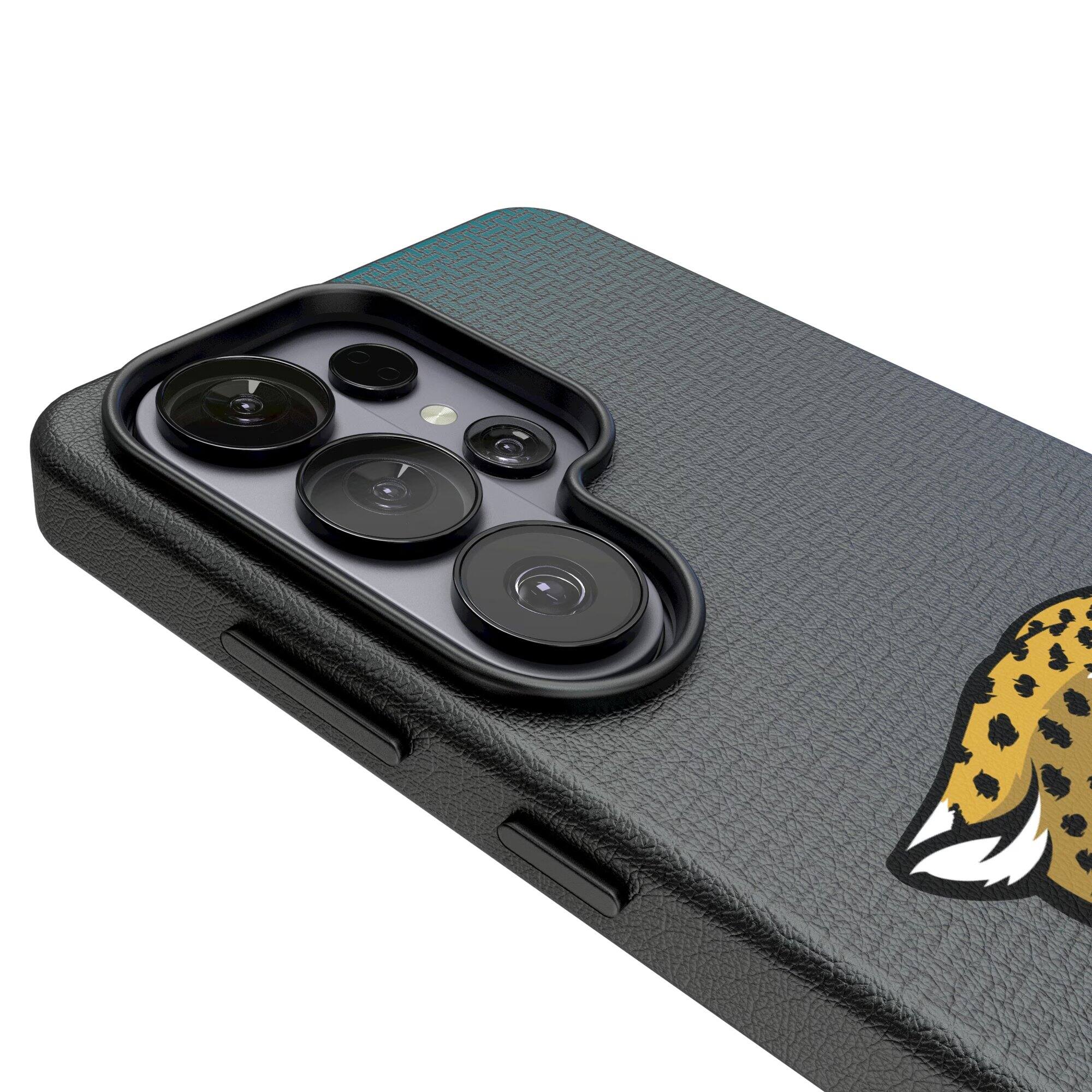 Alt View 2. Keyscaper - Linen Galaxy Magnetic Bump Case - S25 Ultra - Black.