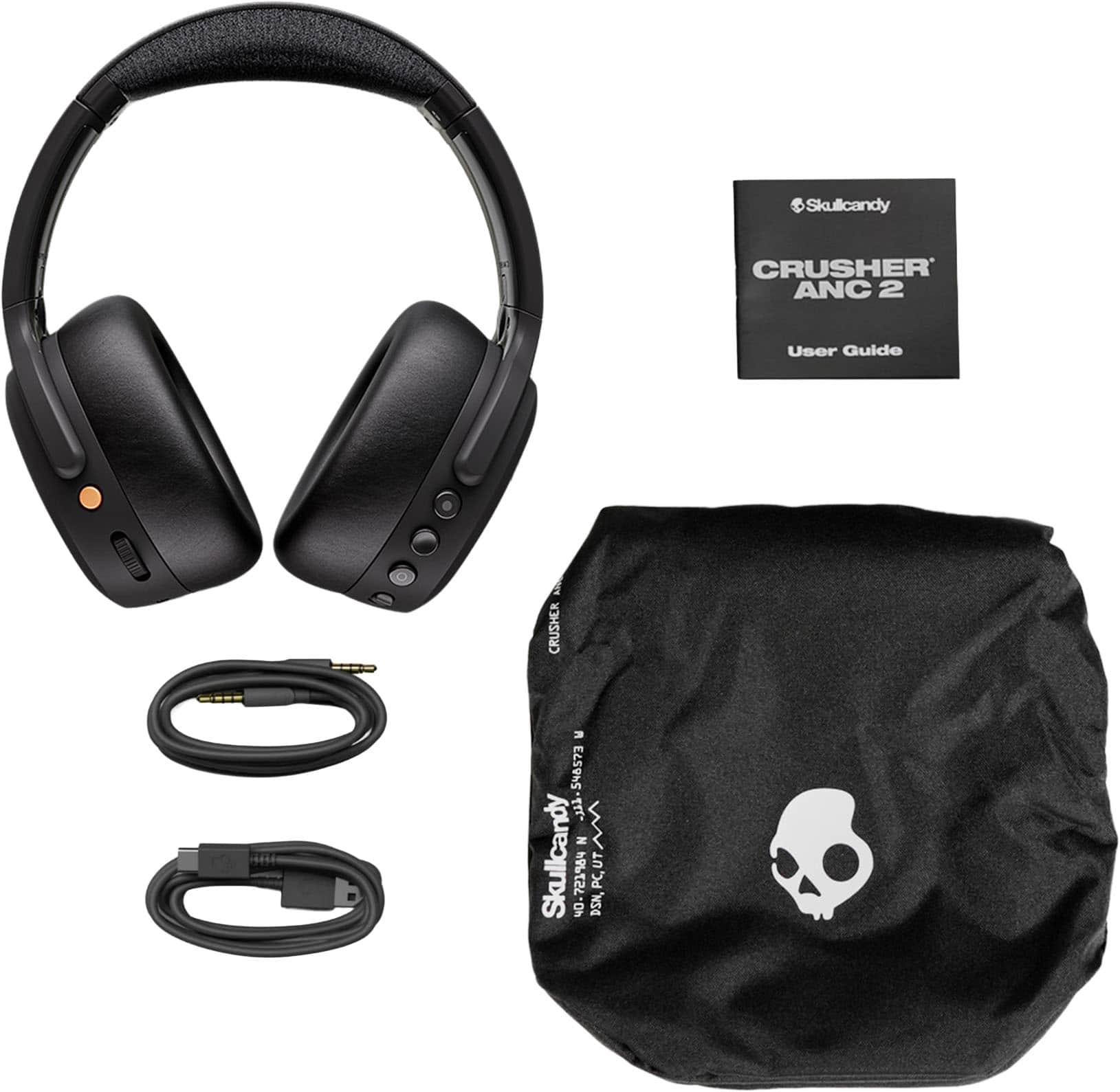 Skullcandy Crusher ANC 2 Over the Ear Noise Canceling Wireless