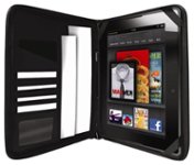 Front Zoom. Hipstreet - Portfolio Case for Kindle Fire HD 7" - Black.